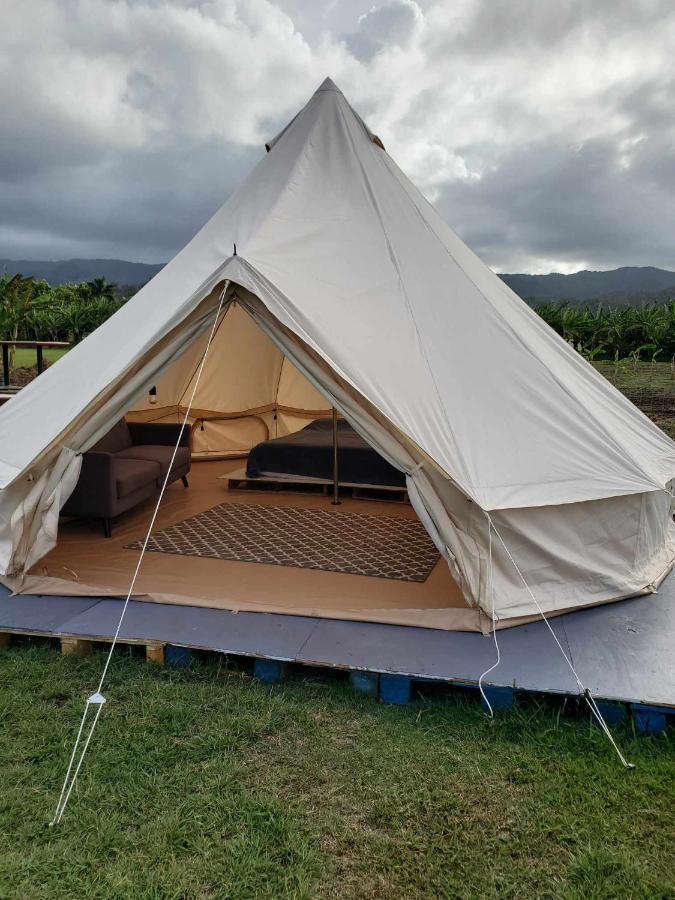 Maleka Farm: Tent Glamping North Shore Oahu Laie Ngoại thất bức ảnh