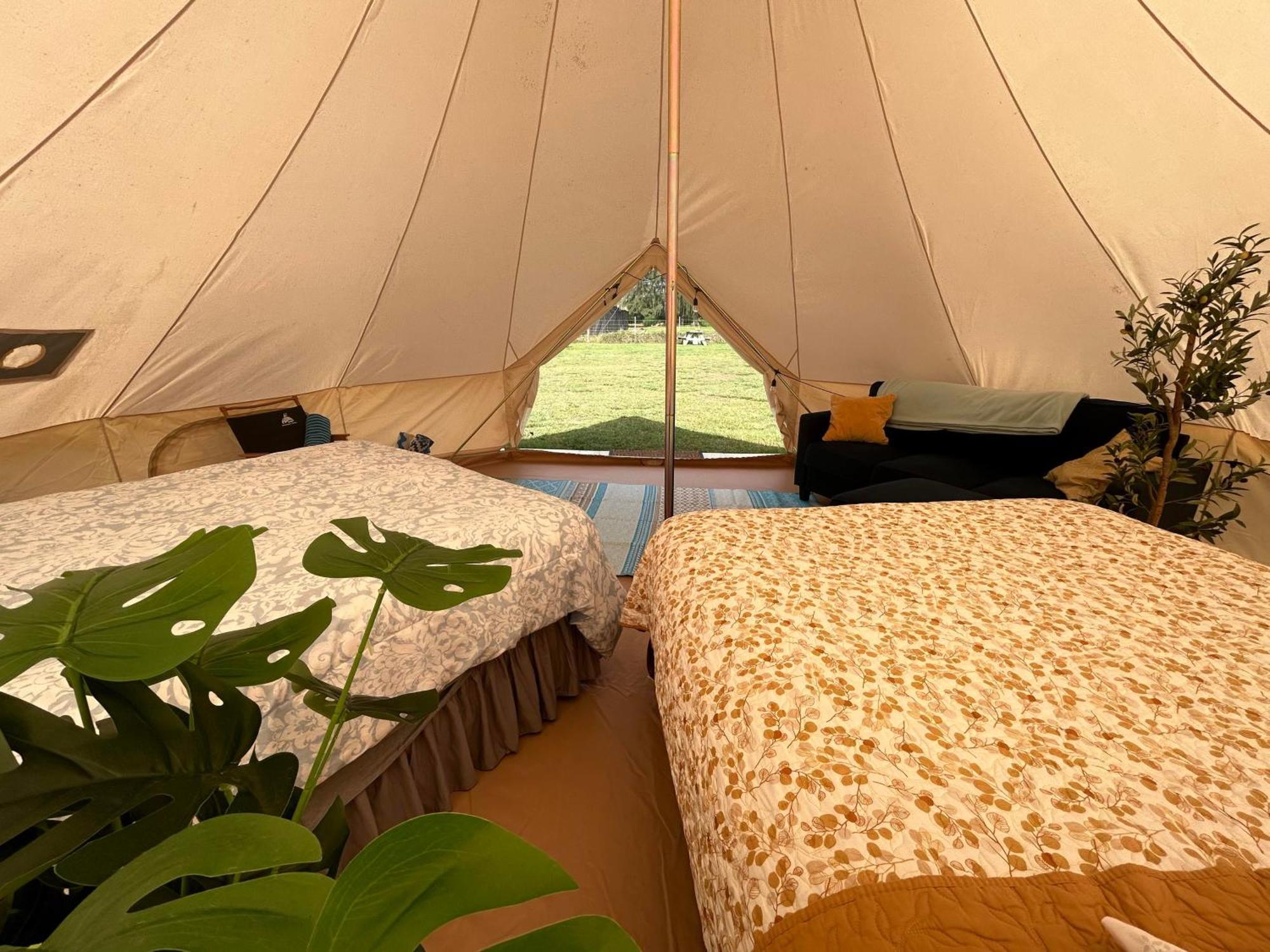 Maleka Farm: Tent Glamping North Shore Oahu Laie Ngoại thất bức ảnh